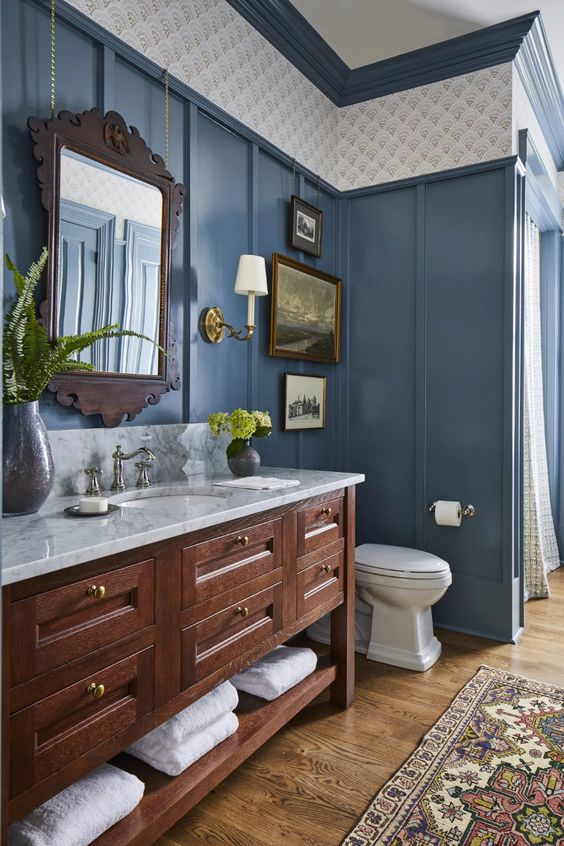 “SEA BLUE BATHROOM” 25 ไอเดียยกทะเลมาไว้ที่บ้านได้ง่ายๆ ไม่ต้องออกเดินทาง!